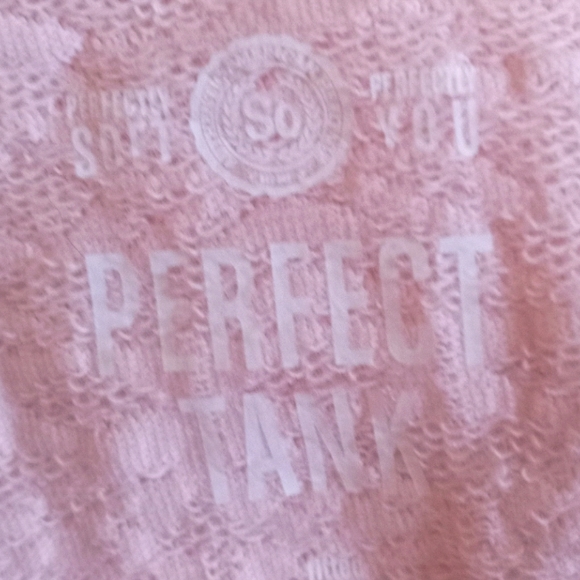 💕SO light pink tank top💕 - Picture 3 of 3